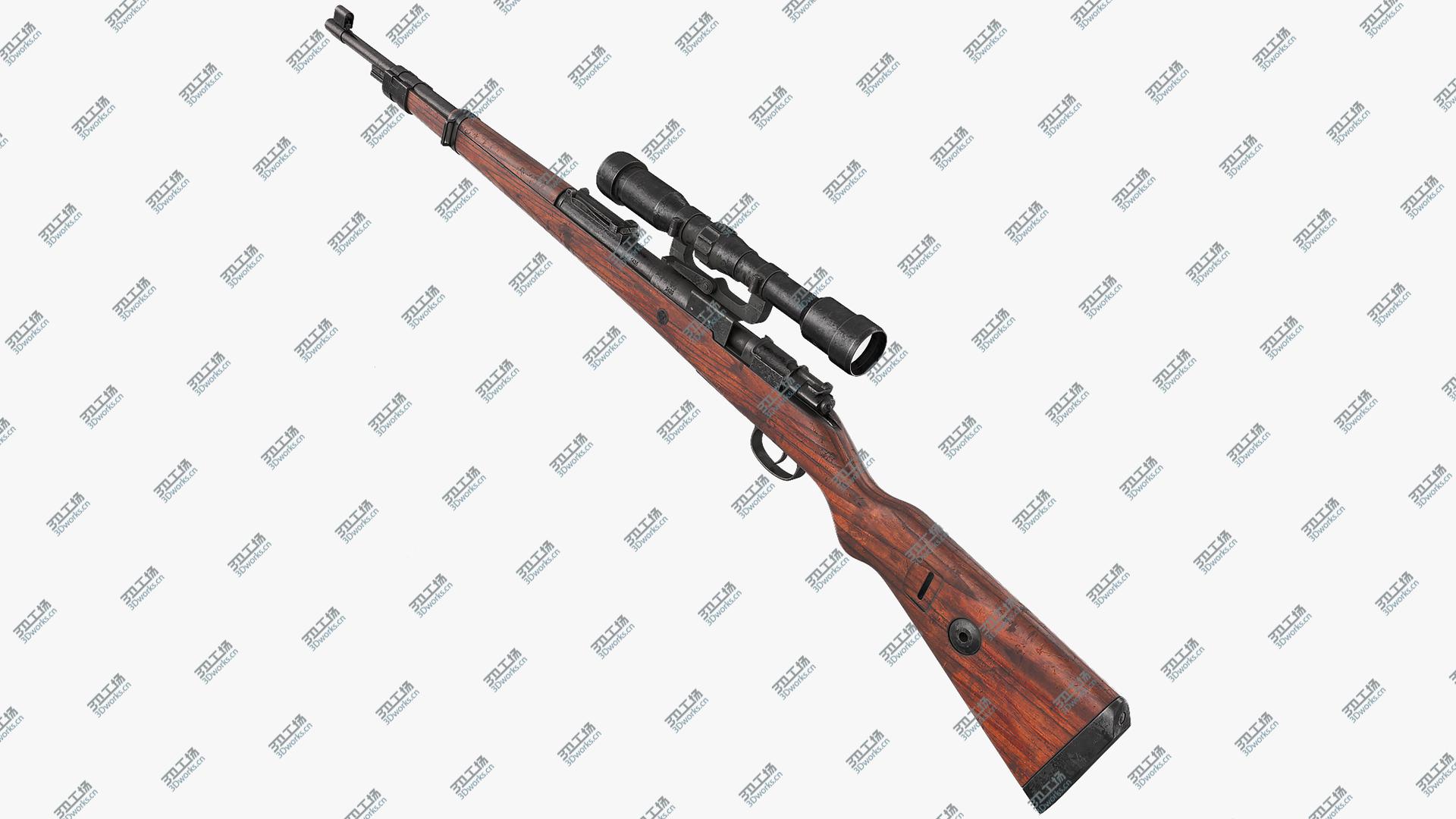 images/goods_img/202104094/3D Mauser Karabiner 98 Kurz Sniper Old/2.jpg